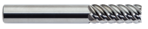 M.A. Ford TuffCut® SS 6 Flute End Mill, High Helix
