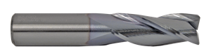 M.A. Ford TuffCut® GP 3 Flute End Mill, Corner Radius, TiCN Coating, Standard Length