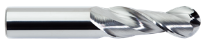 M.A. Ford TuffCut® AL 2 Flute Ball Nose End Mill