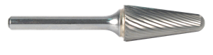 M.A. Ford Solid Carbide Edge Hog® Bur Conical Radius End